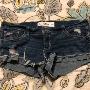 Hollister jean shorts